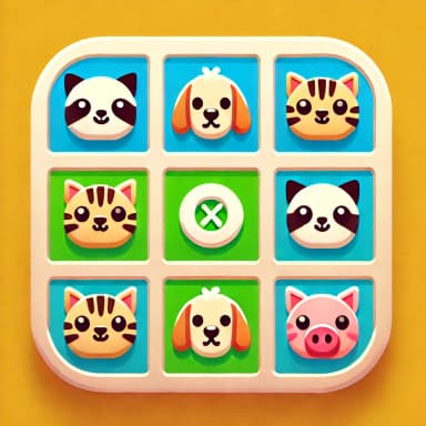 Animal Tic Tac Toe