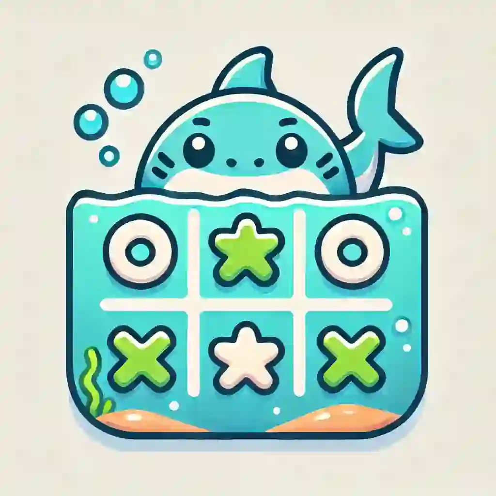 Baby Shark Tic Tc Toe