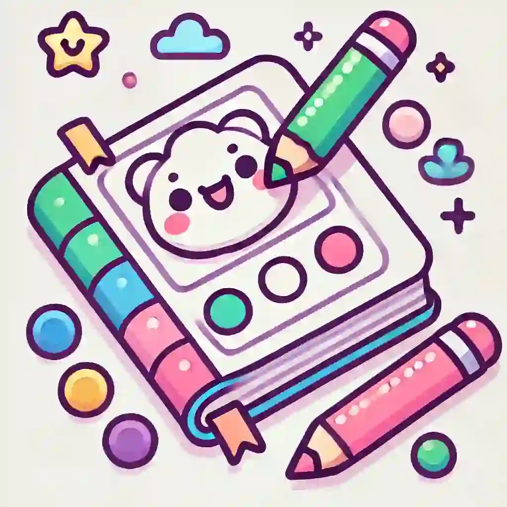 Cartoon Coloring Book Game