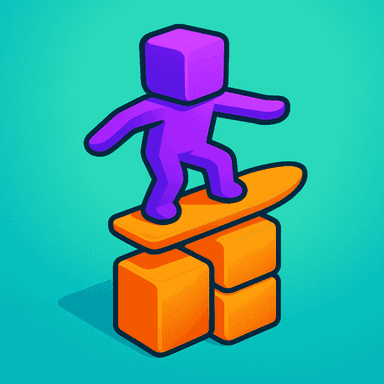 Cube Surfer: Stack Cubes