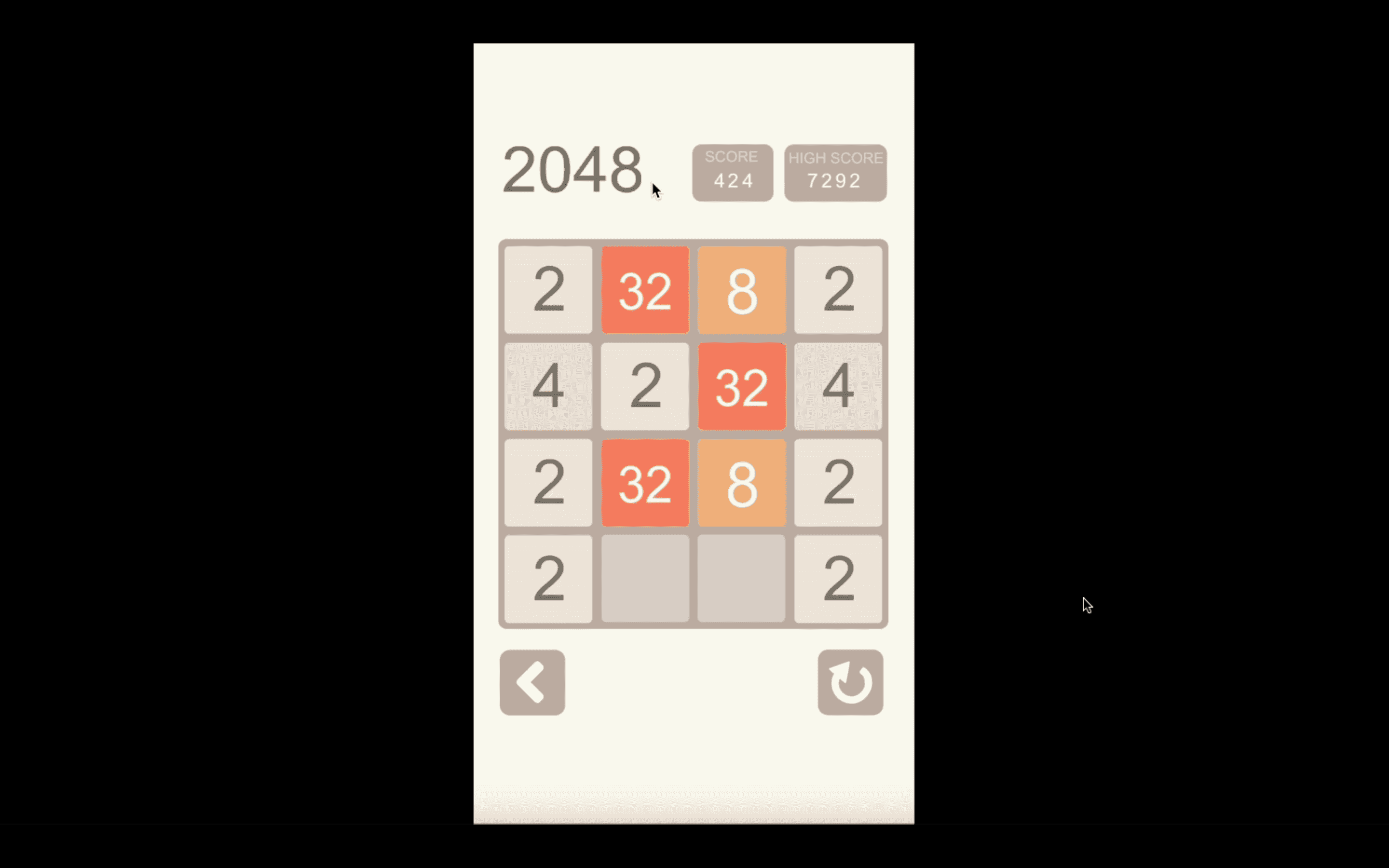 2048 Bulmaca