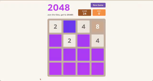 2048 Classic screenshot