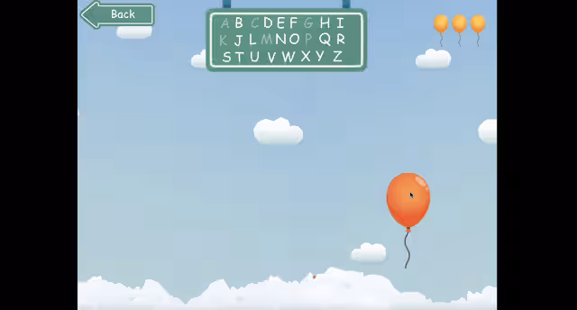 Ballon Letters screenshot