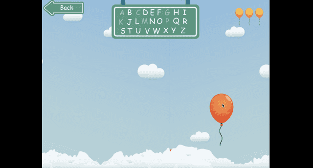 Ballon Letters screenshot