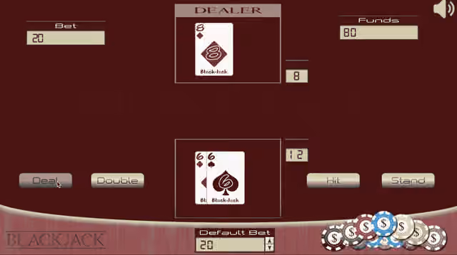 Black Jack screenshot