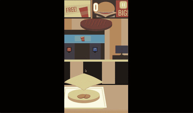 Burger Fall screenshot
