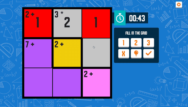 Calcudoku screenshot