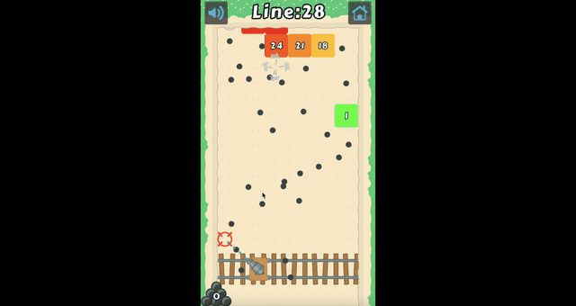Cannoneer Constant Movement