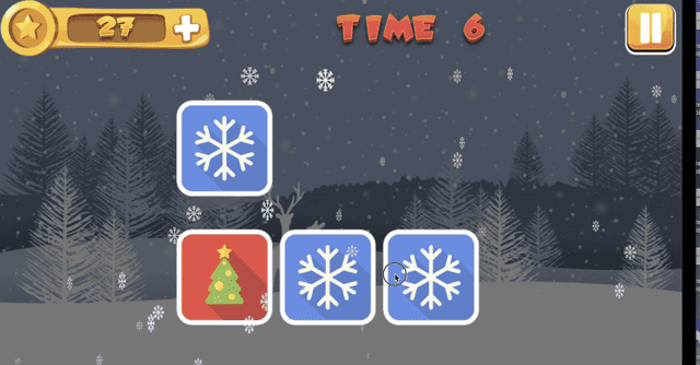 Christmas Memory Matching