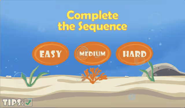 Complete the Sequence screenshot
