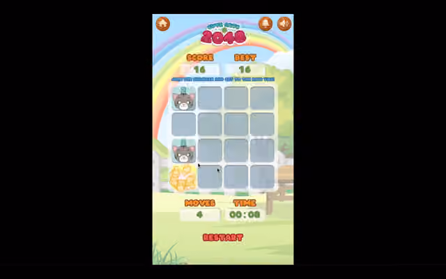 Cute Cats 2048