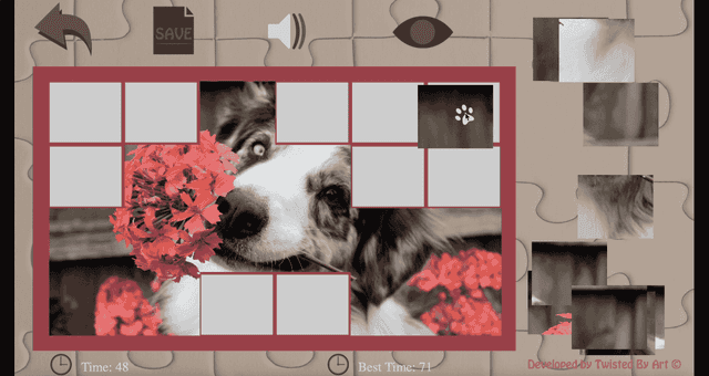 Cute Dogs Puzzle