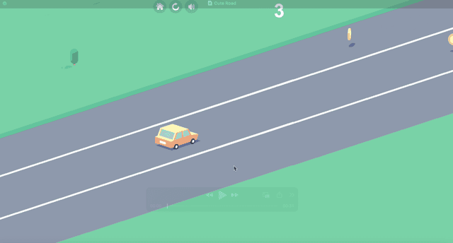 Cute Road screenshot