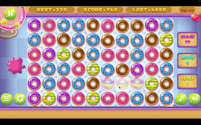 Donut Crash Saga