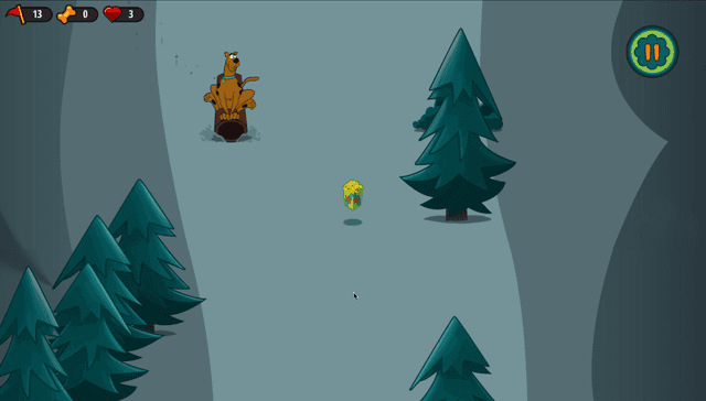 Downhill Dash 2 - Scooby Doo screenshot