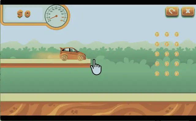 Fun Racer with Drawing Path screenshot
