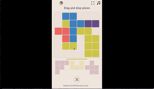 Grid Blocks Puzzle