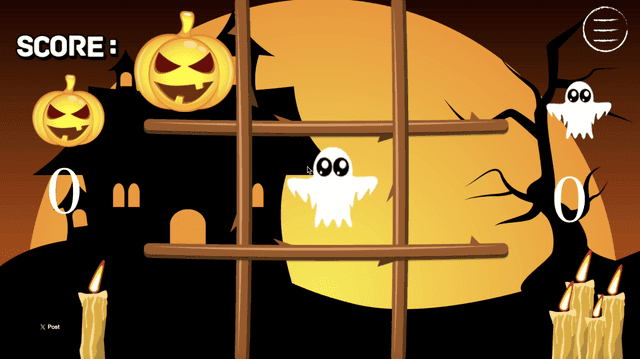 Halloween Tic Tac Toe