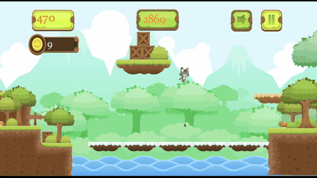 Jumping Cat Vs Dog Runner