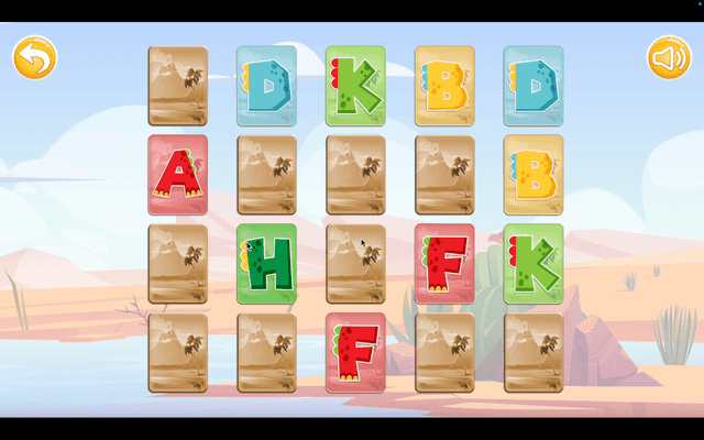 Letters Memory