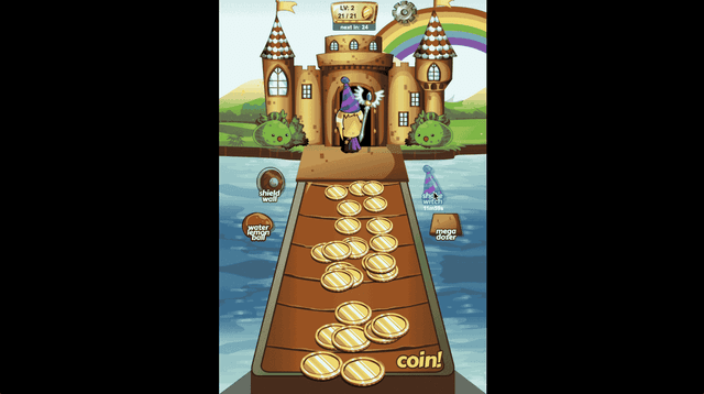 Magical Castle Coin Dozer screenshot