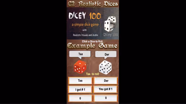Realistic Dices