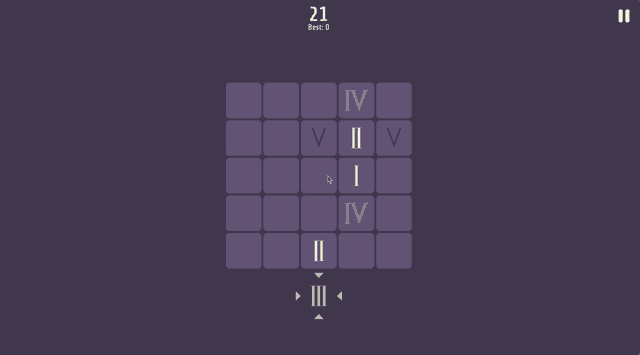 Roman Merge Game