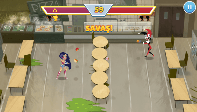 Super Hero Girls Yemek Yarışı