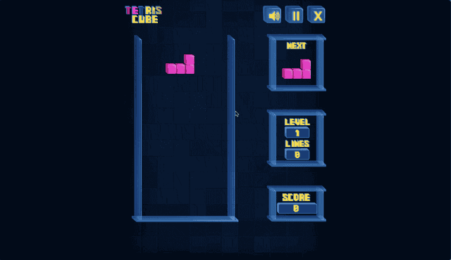 Tetris Cube screenshot
