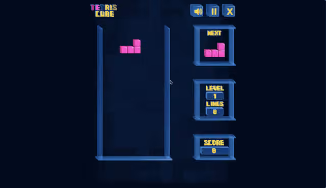 Tetris Cube screenshot